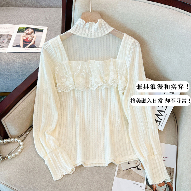 Western style shirt autumn and winter tops for women