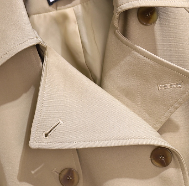 British style windbreaker small fellow coat for women