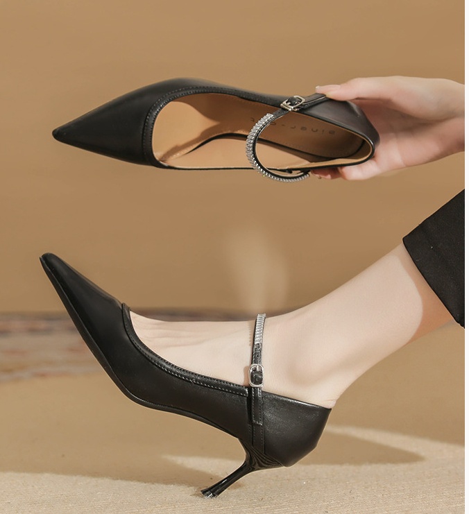 Autumn shoes fine-root high-heeled shoes for women