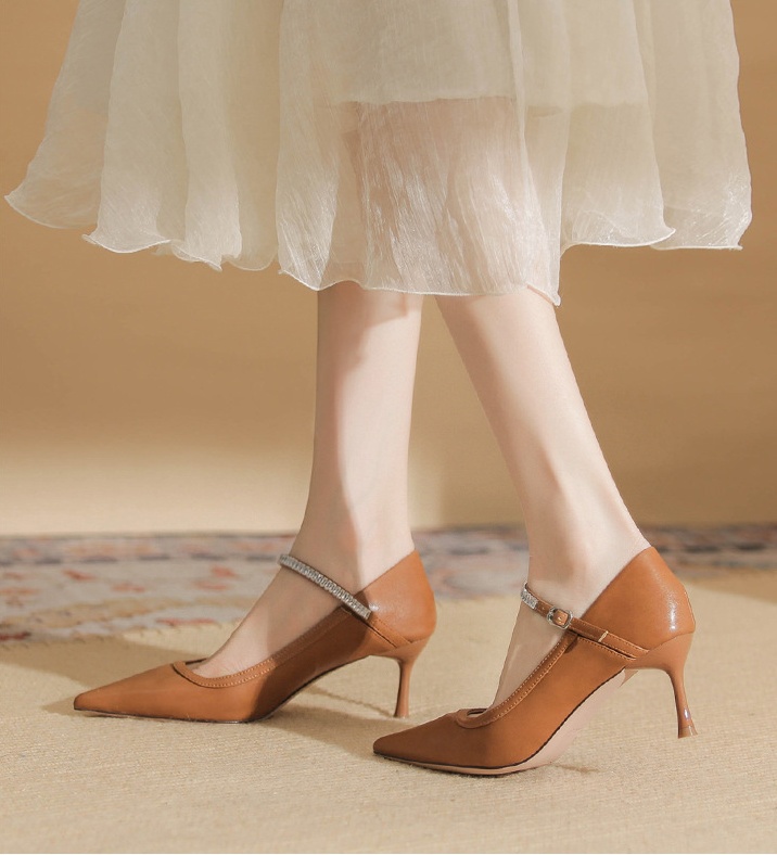 Autumn shoes fine-root high-heeled shoes for women