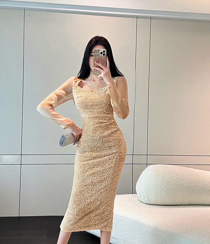 Autumn and winter dress formal dress for women