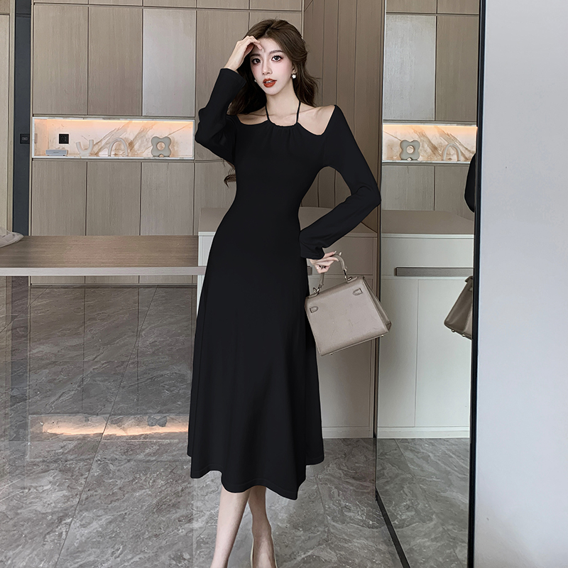 Autumn and winter France style temperament dress for women