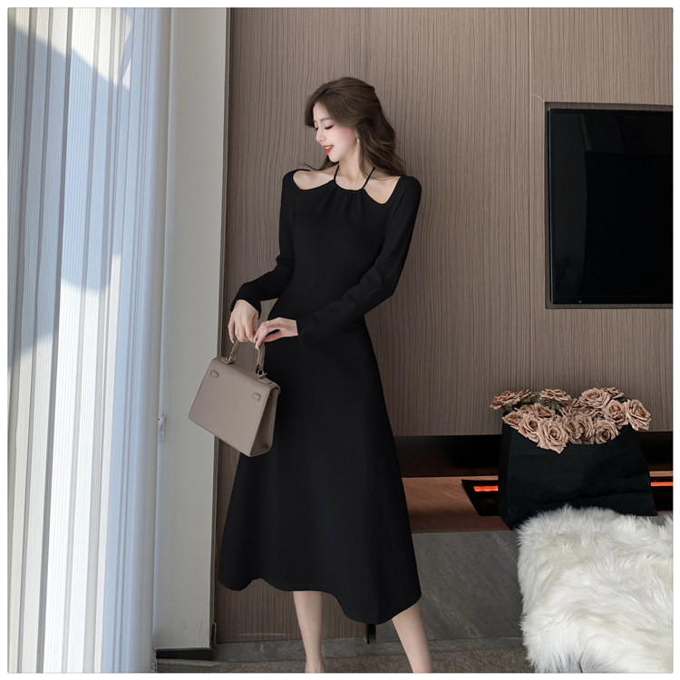 Autumn and winter France style temperament dress for women
