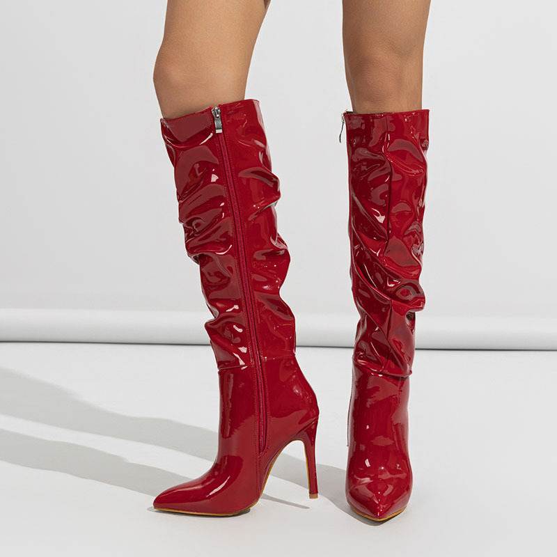 High-heeled women's boots thigh boots for women