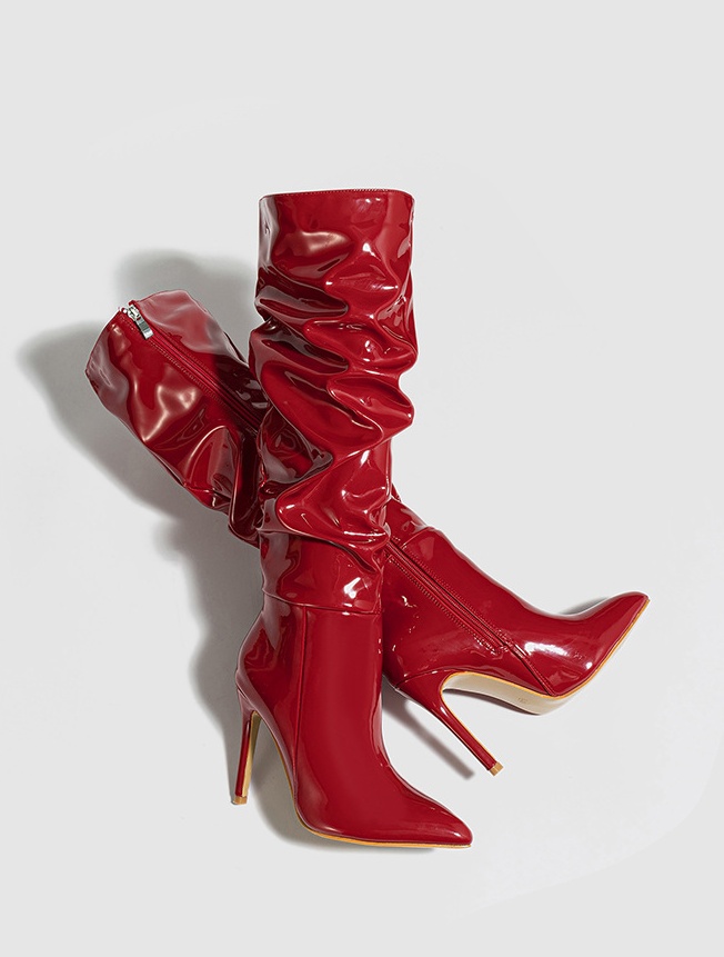 High-heeled women's boots thigh boots for women