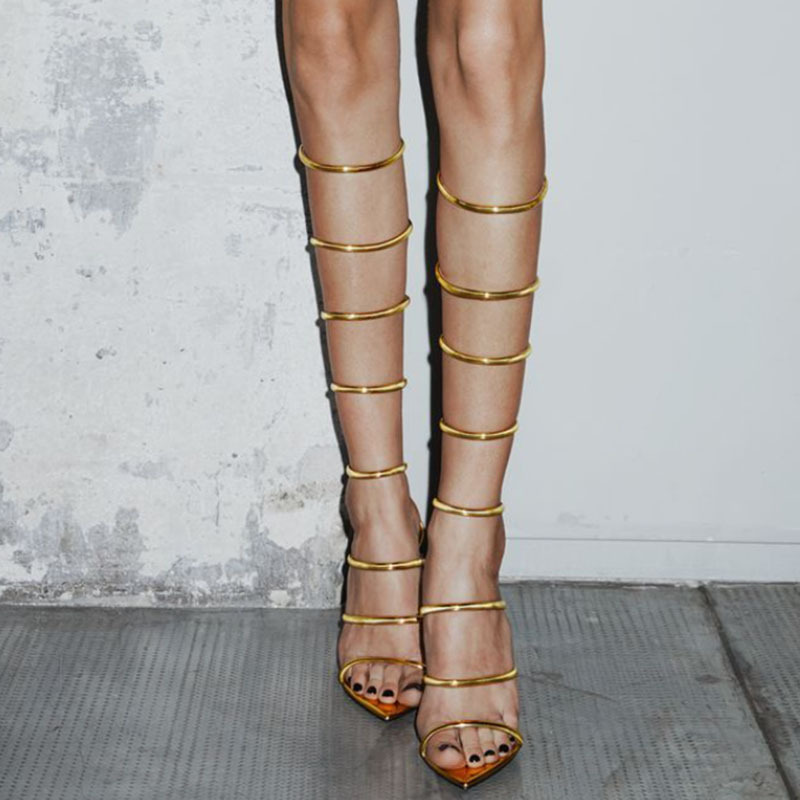 Rome sandals pointed stilettos for women