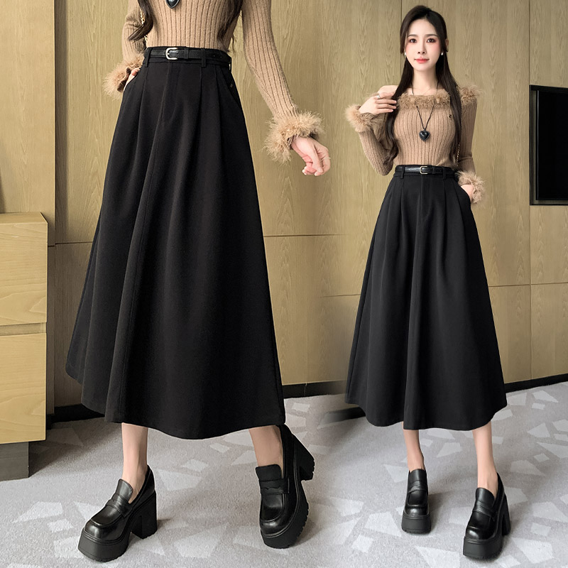 Big skirt Korean style skirt long long dress for women