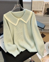 Fat temperament doll collar autumn sweater for women