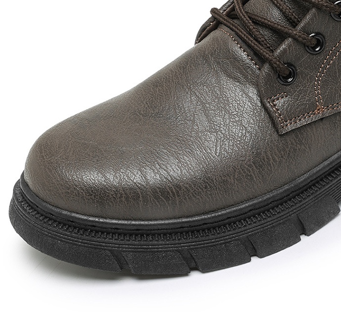 British style work clothing high-heeled boots for men