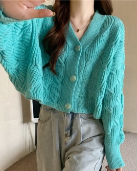 Knitted coat Japanese style cardigan for women