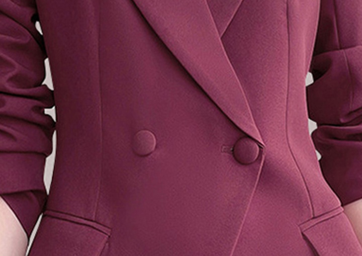 Autumn business suit irregular coat 2pcs set