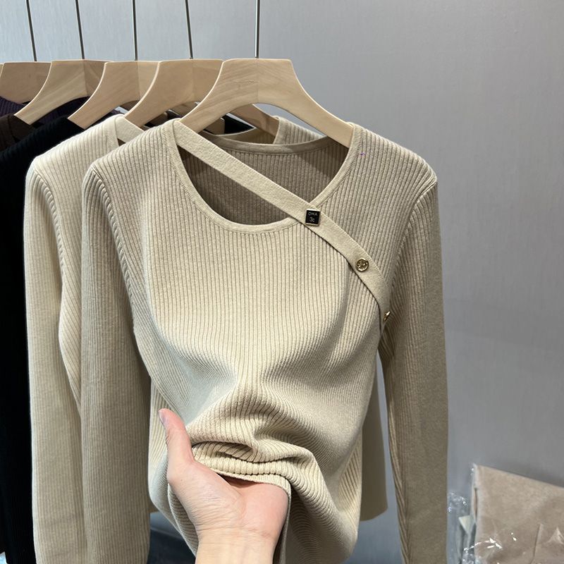 Unique knitted tops loose sweater for women