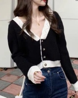 Slim retro tops France style Korean style coat for women