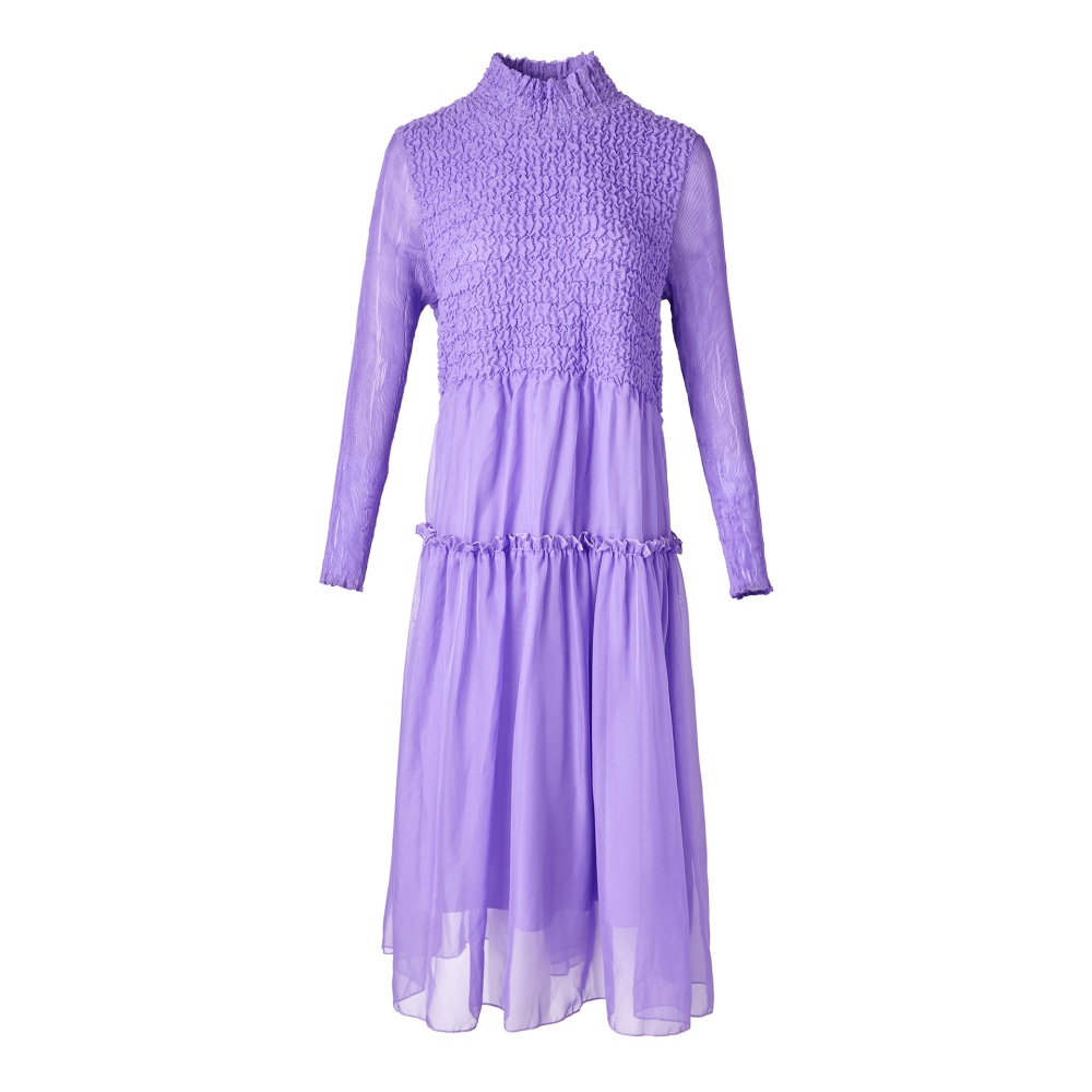 Fold long dress bottoming dress for women