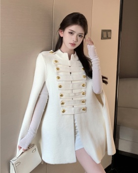 Ladies autumn and winter woolen coat knitted tops