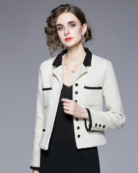 Ladies retro business suit autumn and winter coat