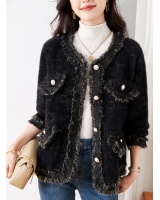 Chanelstyle winter woolen coat short tops