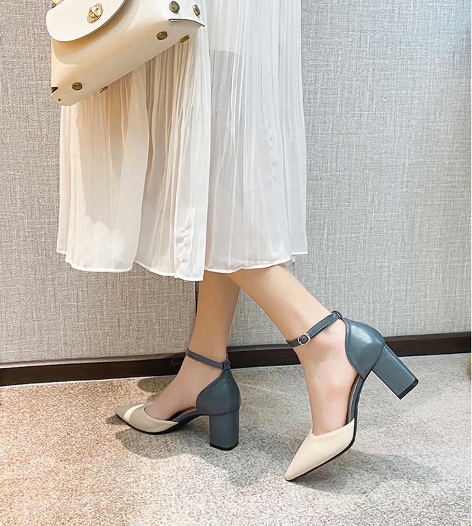 High-heeled shoes pointed high-heeled shoes for women