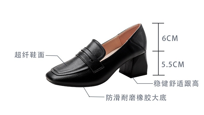 British style shoes small leather shoes for women