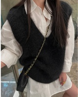 Korean style sweater spring and autumn waistcoat for women