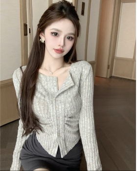 Autumn slim bottoming shirt long sleeve sweater