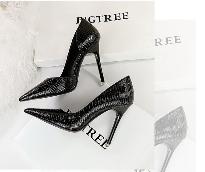Retro high-heeled shoes fine-root shoes for women