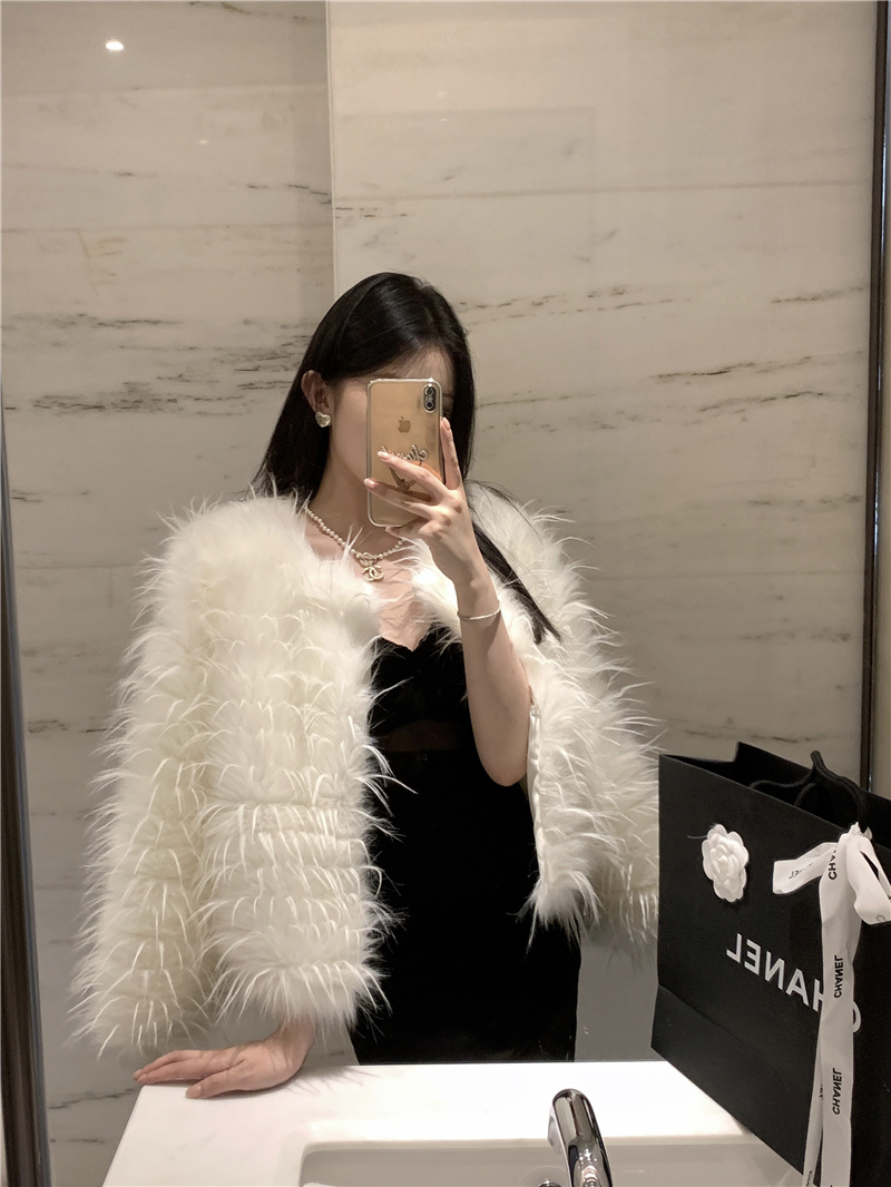 Korean style coat temperament fur coat