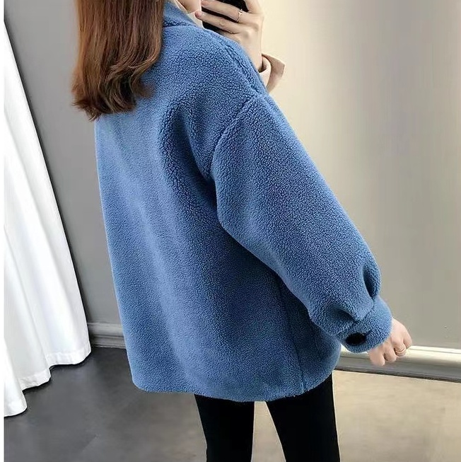 Loose autumn and winter coat thick cardigan