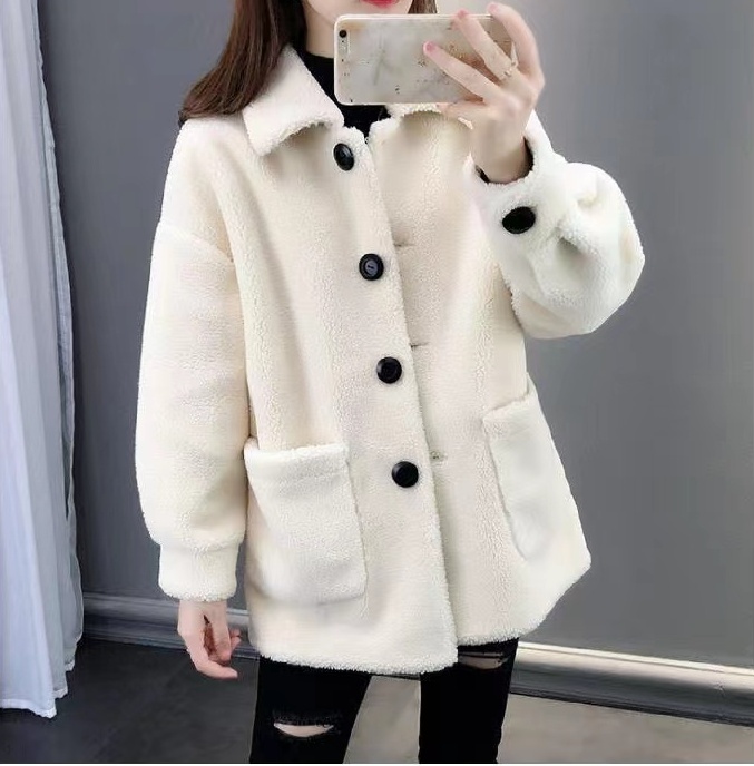 Loose autumn and winter coat thick cardigan