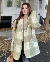 Wool business suit woolen coat for women