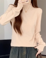 Elasticity knitted sweater slim basis bottoming shirt