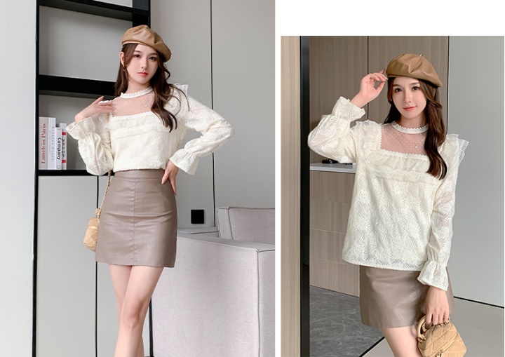 Autumn and winter tops bottoming shirt for women