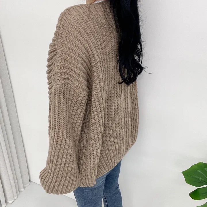 All-match Casual sweater autumn and winter coat