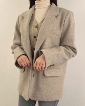 Autumn and winter coat Korean style business suit