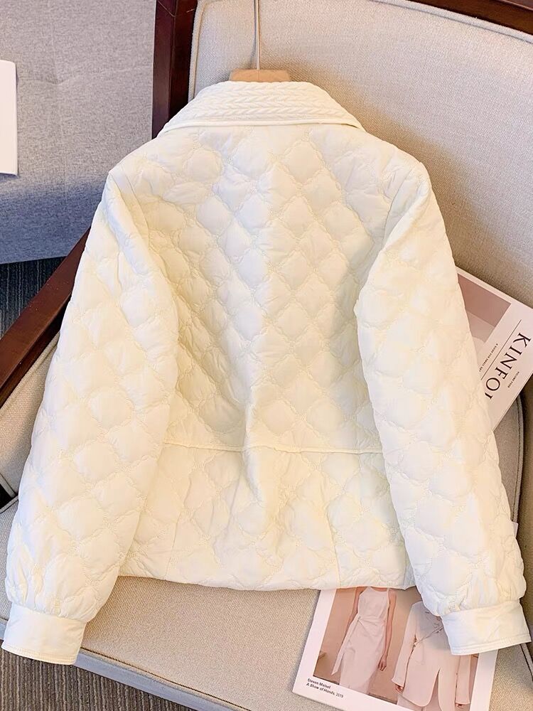 Autumn and winter cotton coat light coat for women