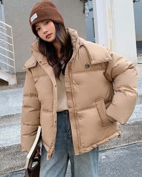 Korean style all-match Casual coat removable loose cotton coat