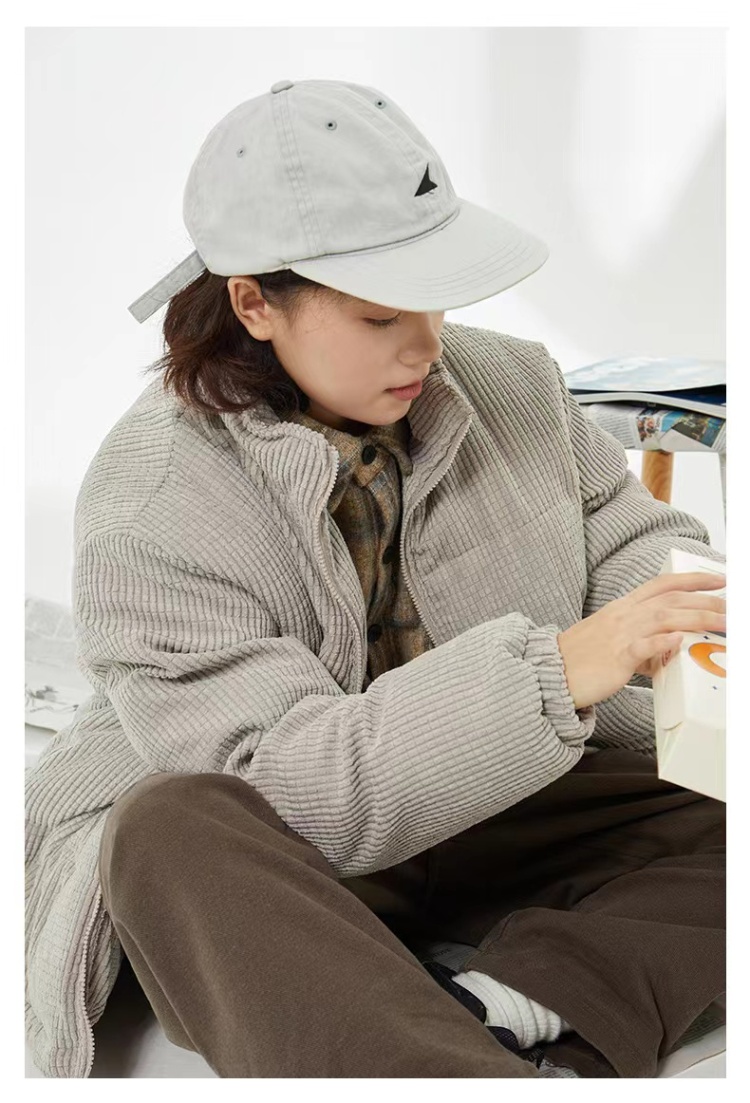 Korean style bread clothing corduroy cotton coat