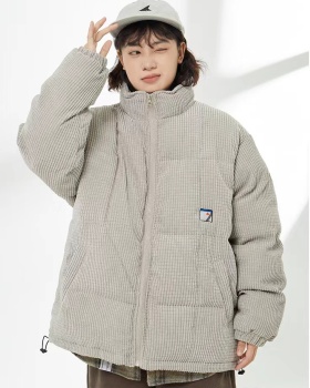 Korean style bread clothing corduroy cotton coat