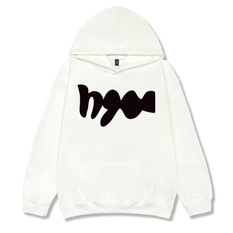 Autumn and winter loose hooded printing hoodie