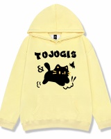 Hooded complex cotton hoodie for women