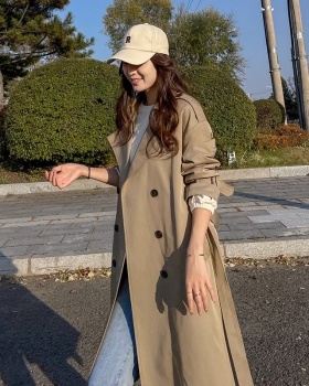 Korean style fashionable overcoat autumn coat for women