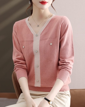 Show young thin sweater spring and autumn tops