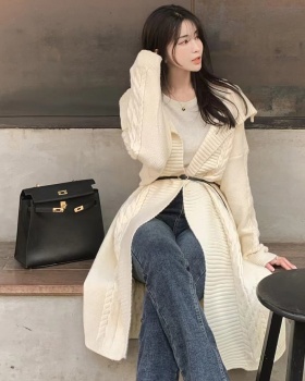 Lazy long sleeve Korean style coat niche loose sweater