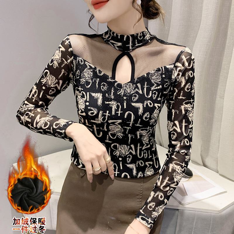 Autumn and winter bottoming shirt for women