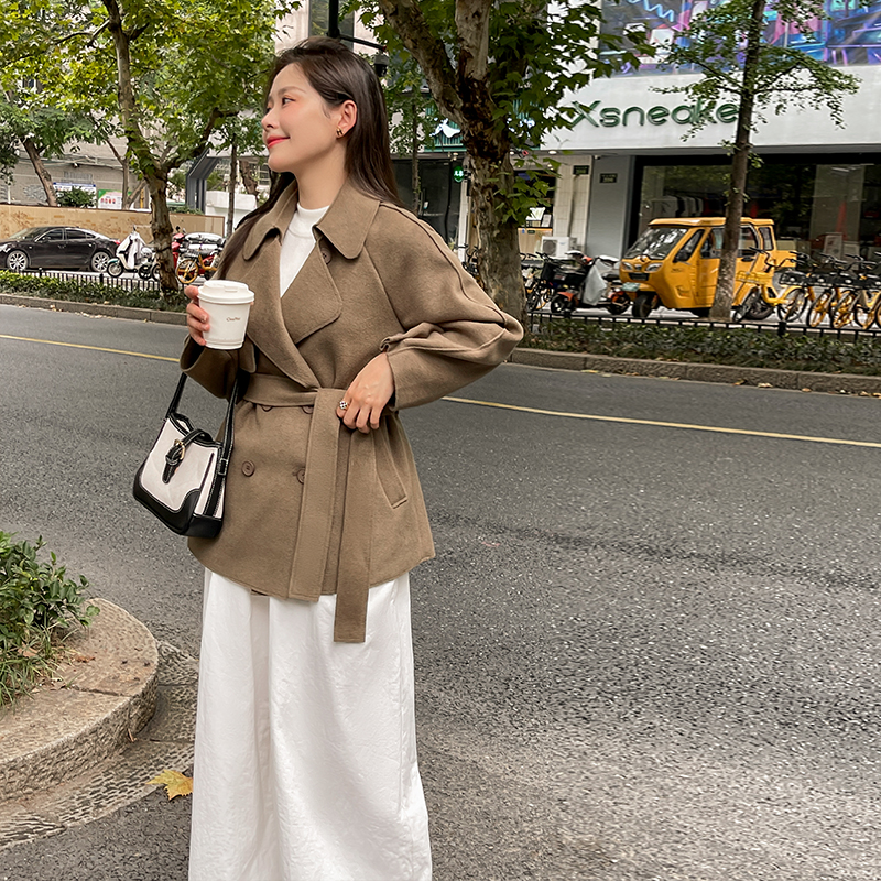 Korean style windbreaker autumn coat for women
