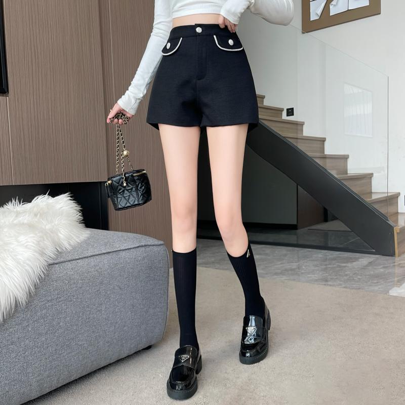 A-line autumn and winter business suit chanelstyle shorts