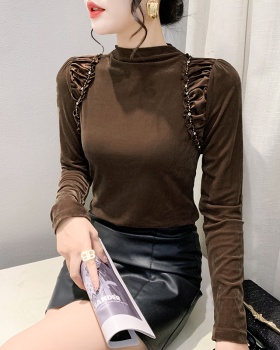Large yard autumn and winter unique bottoming shirt for women