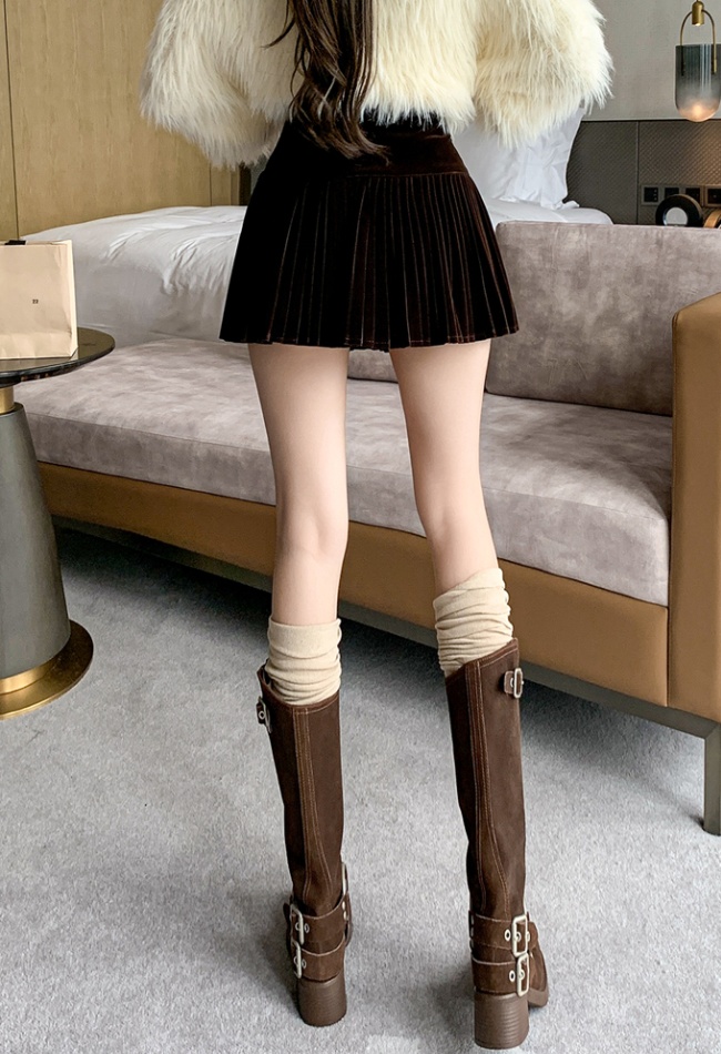 Spicegirl A-line short skirt enticement skirt