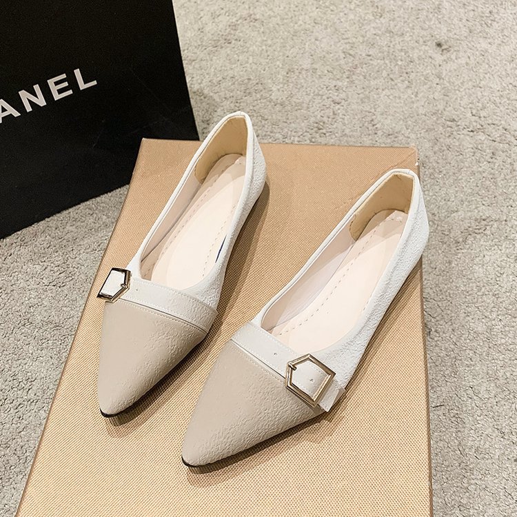 Spring and autumn flattie shoes for women