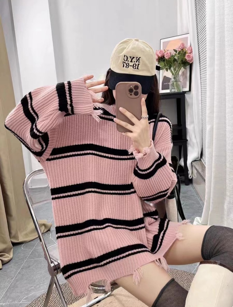 Long sleeve autumn and winter Korean style lazy sweater for women
